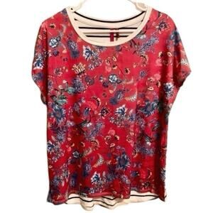 Love Scarlett Floral Paisley Shirt NWT